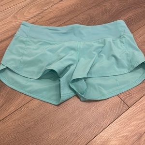 Lululemon speed shorts size 6